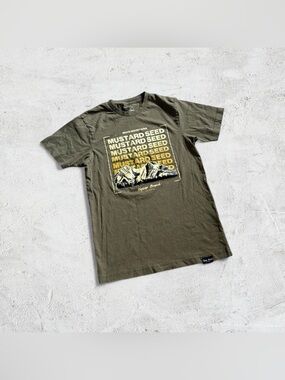 Mustard Seed Olive Graphic Tee